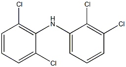 2,3-Dichlorophenyl 2,6-dichlorophenylamine Structure