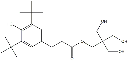 3-[3,5-Di(tert-butyl)-4-hydroxyphenyl]propionic acid 2,2-bis(hydroxymethyl)-3-hydroxypropyl ester