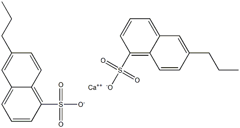 Bis(6-propyl-1-naphthalenesulfonic acid)calcium salt