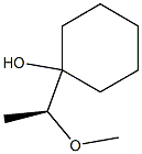 (+)-1-[(S)-1-Methoxyethyl]cyclohexanol Structure