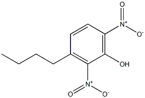 3-Butyl-2,6-dinitrophenol Structure