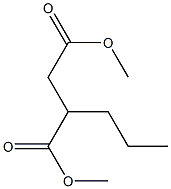 2-Propylsuccinic acid dimethyl ester 结构式