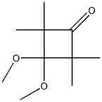  3,3-Dimethoxy-2,2,4,4-tetramethylcyclobutan-1-one