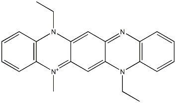 7,14-Dihydro-7,14-diethyl-5-methylquinoxalino[2,3-b]phenazin-5-ium