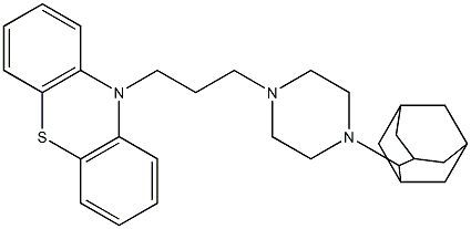 10-[3-[4-(2-Adamantyl)-1-piperazinyl]propyl]-10H-phenothiazine