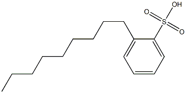 2-ノニルベンゼンスルホン酸 化学構造式