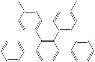 1,4-Diphenyl-2,3-bis(4-methylphenyl)benzene Structure