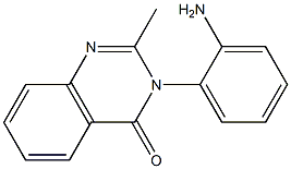 3-(2-Aminophenyl)-2-methylquinazolin-4(3H)-one Struktur