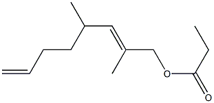  Propionic acid 2,4-dimethyl-2,7-octadienyl ester