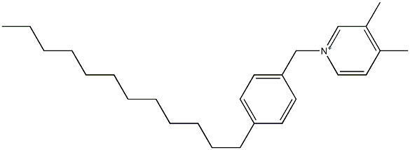  1-(4-Dodecylbenzyl)-3,4-dimethylpyridinium