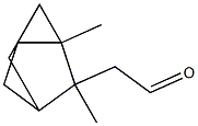 2,3-Dimethyltricyclo[2.2.1.02,6]heptane-3-acetaldehyde,,结构式