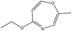 5-Ethoxy-2-methyl-1,4-oxazepine 结构式