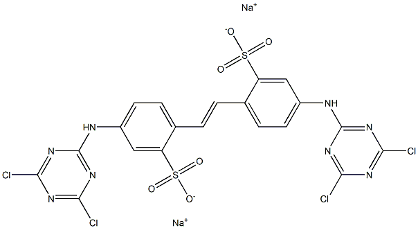 4,4'-Bis(4,6-dichloro-1,3,5-triazin-2-ylamino)stilbene-2,2'-disulfonic acid disodium salt