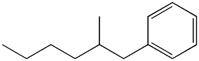 2-Methylhexylbenzene Struktur