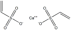 ビス(エテンスルホン酸)カルシウム 化学構造式