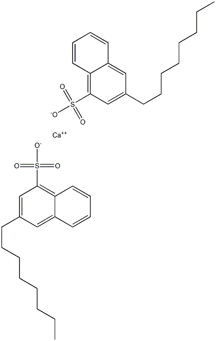 Bis(3-octyl-1-naphthalenesulfonic acid)calcium salt