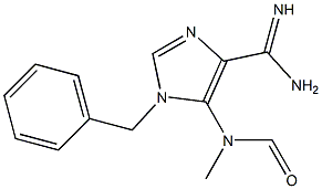  1-Benzyl-5-[formyl(methyl)amino]-1H-imidazole-4-carboxamidine