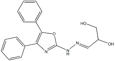 2,3-Dihydroxypropanal (4,5-diphenyloxazol-2-yl)hydrazone