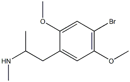 1,N-Dimethyl-2-(4-bromo-2,5-dimethoxyphenyl)ethanamine