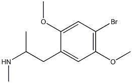  1,N-Dimethyl-2-(4-bromo-2,5-dimethoxyphenyl)ethanamine