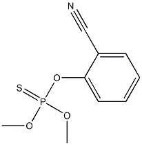 Thiophosphoric acid O,O-dimethyl O-[o-cyanophenyl] ester