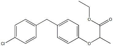 2-[4-(4-Chlorobenzyl)phenoxy]propionic acid ethyl ester