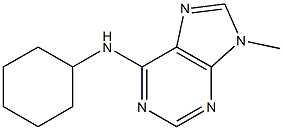 6-Cyclohexylamino-9-methyl-9H-purine