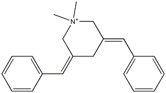  3,5-Dibenzylidene-1,1-dimethylpiperidinium