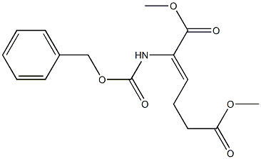  2-[[(Benzyloxy)carbonyl]amino]-2-hexenedioic acid dimethyl ester