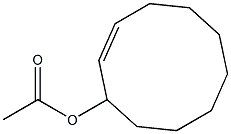 2-シクロデセン-1-オールアセタート 化学構造式