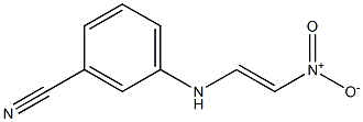 (E)-1-[(3-Cyanophenyl)amino]-2-nitroethene