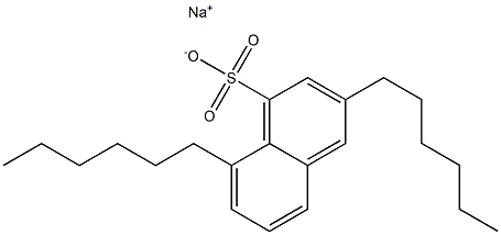  3,8-Dihexyl-1-naphthalenesulfonic acid sodium salt