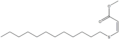 (Z)-3-(Dodecylthio)acrylic acid methyl ester