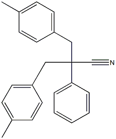 2-(p-Methylbenzyl)-2-phenyl-3-(p-tolyl)propiononitrile