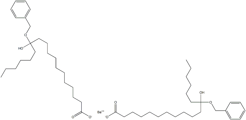  Bis(12-benzyloxy-12-hydroxystearic acid)barium salt