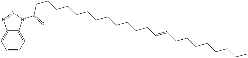 1-(1-Oxo-14-tricosenyl)-1H-benzotriazole Struktur