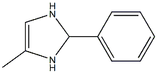 2-フェニル-4-メチル-4-イミダゾリン 化学構造式