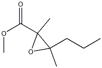 2,3-Dimethyl-3-propyloxirane-2-carboxylic acid methyl ester