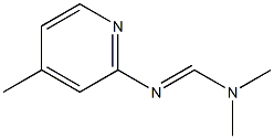 N-[(Dimethylamino)methylene]-4-methylpyridin-2-amine Structure