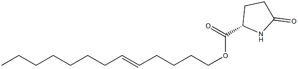 (S)-5-Oxopyrrolidine-2-carboxylic acid 5-tridecenyl ester Struktur