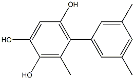 6-Methyl-5-(3,5-dimethylphenyl)benzene-1,2,4-triol