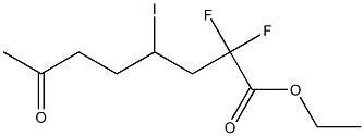  2,2-Difluoro-4-iodo-7-oxooctanoic acid ethyl ester