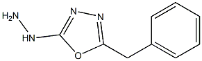 (5-Benzyl-1,3,4-oxadiazol-2-yl)hydrazine Structure