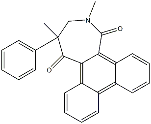 2-Methyl-2,3-dihydro-4-phenyl-4-methyl-1H-phenanthro[9,10-c]azepine-1,5(4H)-dione