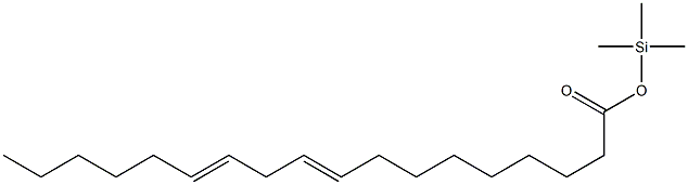 (9E,12E)-9,12-Octadecadienoic acid trimethylsilyl ester 结构式