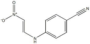 (E)-1-[(4-Cyanophenyl)amino]-2-nitroethene|
