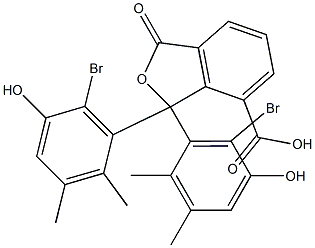 1,1-Bis(6-bromo-5-hydroxy-2,3-dimethylphenyl)-1,3-dihydro-3-oxoisobenzofuran-7-carboxylic acid