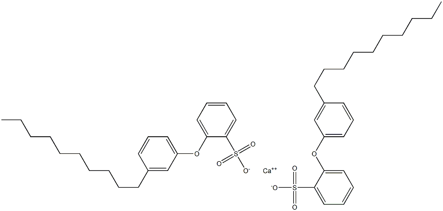 Bis[2-(3-decylphenoxy)benzenesulfonic acid]calcium salt