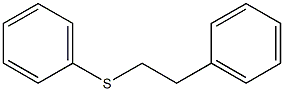 フェニルフェネチルスルフィド 化学構造式
