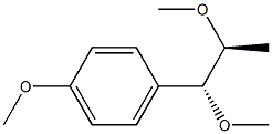 4-[(1R,2S)-1,2-Dimethoxypropyl]-1-methoxybenzene Structure